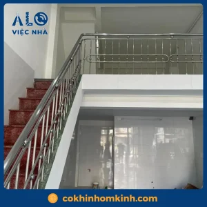 Cầu thang inox CTIN1 mẫu 2