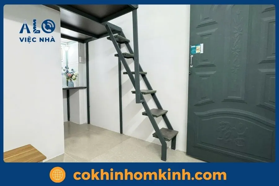 Điểm nổi bật của cầu thang sắt gác lửng