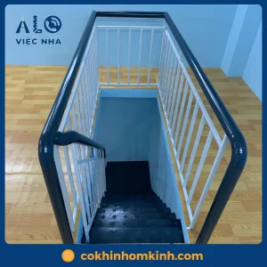 Cầu thang sắt gác lửng CTSGL2 mẫu 3