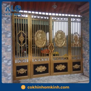 Cửa inox 2 cánh CIN2C1 7 cua inox 2 canh cin2c1 2