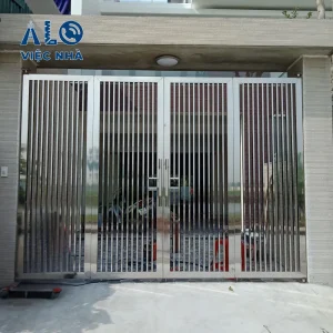Cửa inox 4 cánh CIN4C2 mẫu 1