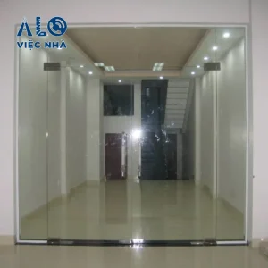 Cửa kính cường lực 2 cánh CKCL2C2 mẫu 1
