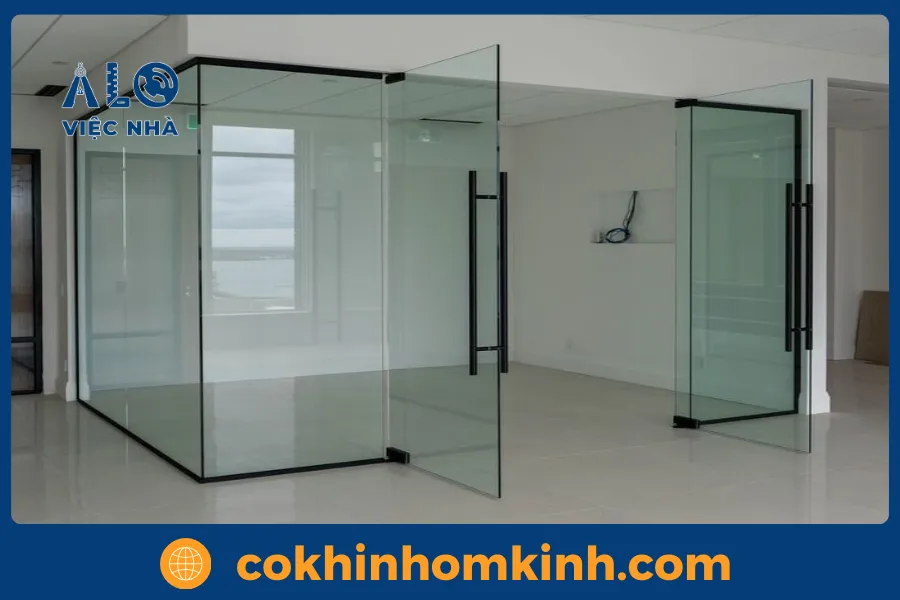 Cấu tạo của cửa kính cường lực