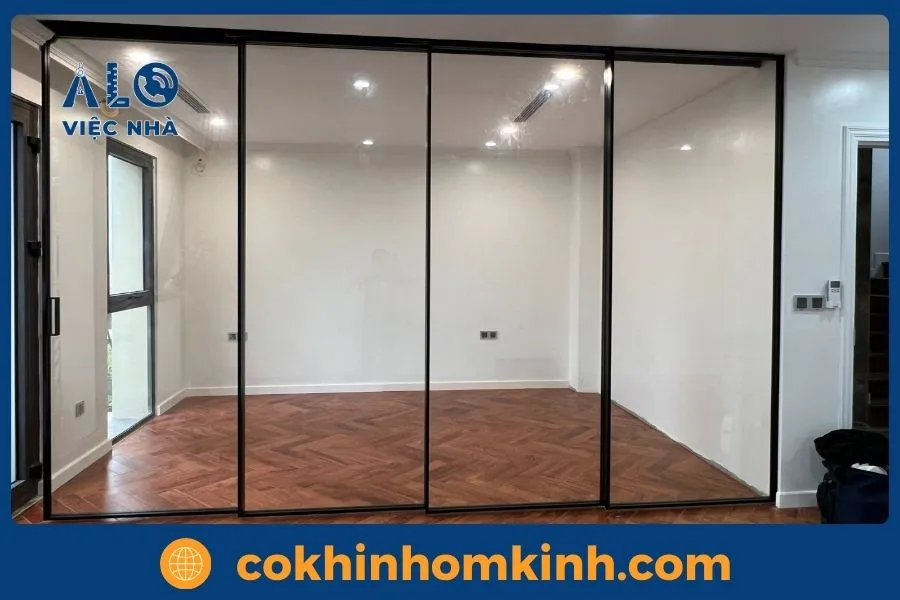 Điểm nổi bật của Cửa kính cường lực 4 cánh