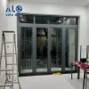 Cửa kính cường lực 4 cánh CKCL4C3 mẫu 1