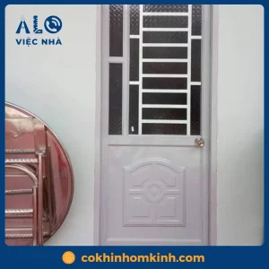 Cửa sắt 1 cánh CS1C1 mẫu 3