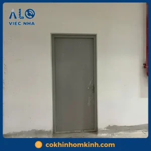 Cửa sắt 1 cánh CS1C2 mẫu 3