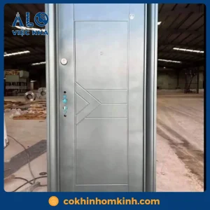 Cửa sắt 1 cánh CS1C3 mẫu 3