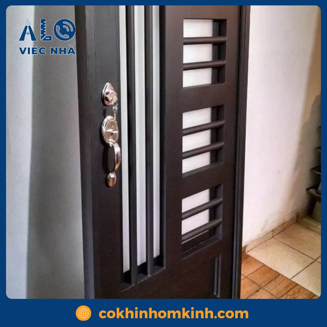 Giới thiệu dịch vụ thi công cửa sắt 1 cánh