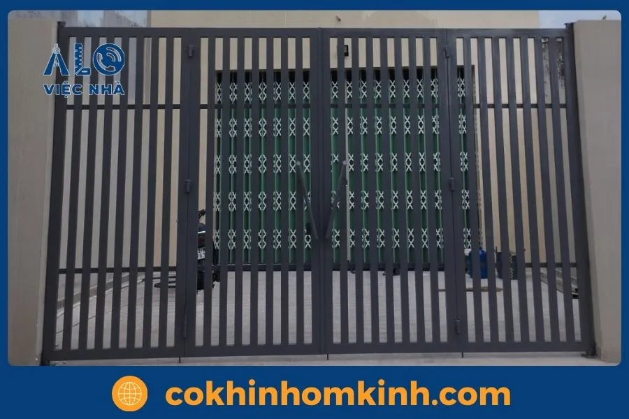 Cấu tạo của cửa sắt