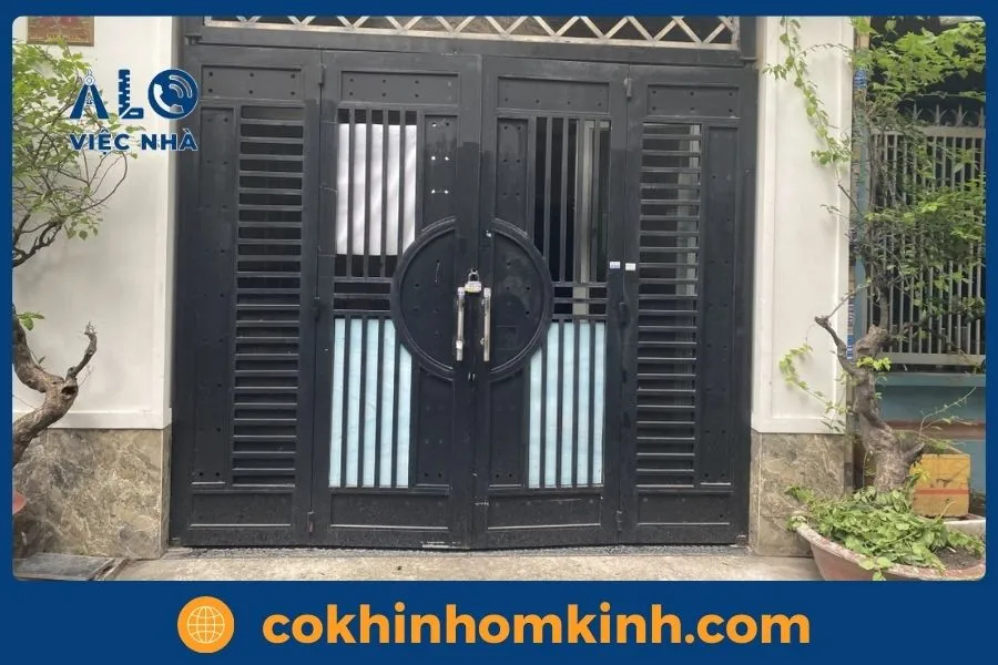 Quy trình thi công cửa sắt 4 cánh - Alo Việc Nhà