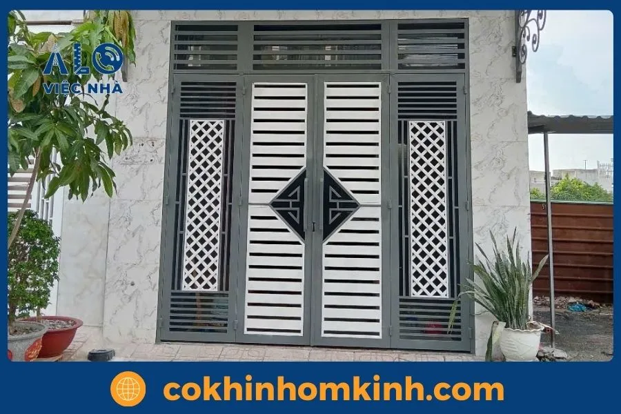 Quy trình thi công cửa sắt - Alo Việc Nhà
