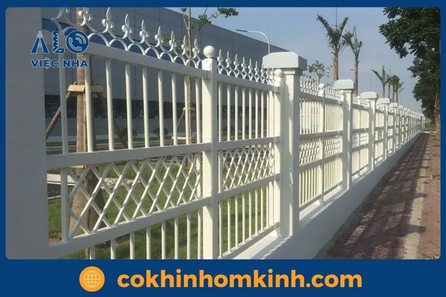 Quy trình thi công hàng rào - Alo Việc Nhà