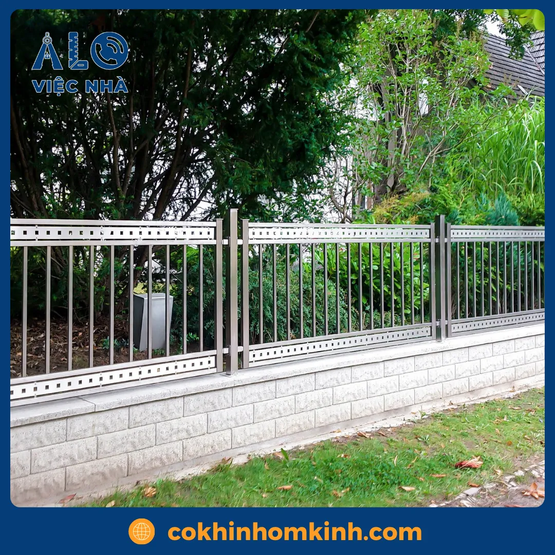 Hàng rào inox HRIN3 mẫu 2