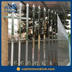 Hàng rào inox HRIN1 mẫu 3