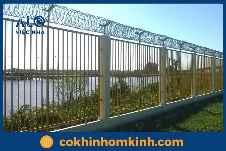 Vai trò của hàng rào sắt trong thiết kế