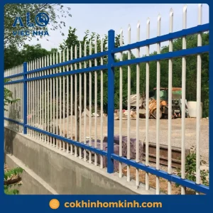 Hàng rào sắt HRS3 mẫu 3