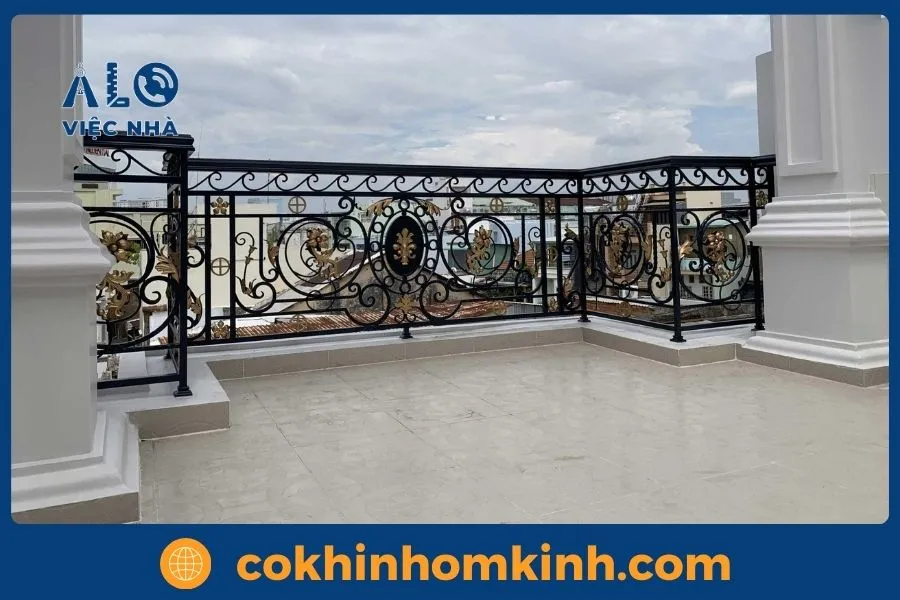 Phân loại lan can sắt phổ biến