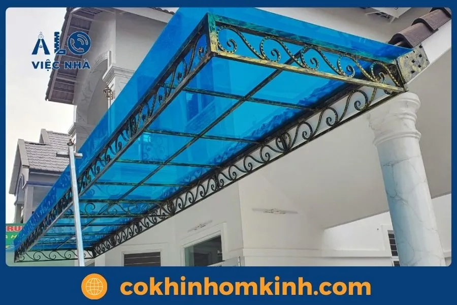 Quy trình thi công mái che - Alo Việc Nhà