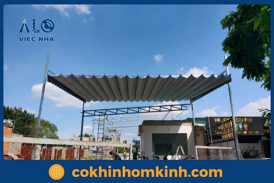 Mái che bạt kéo là gì?