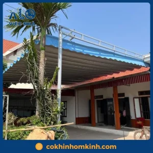 Mái che bạt kéo MCBK1 mẫu 2