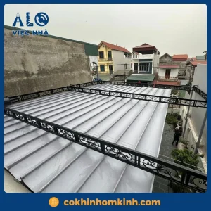 Mái che bạt kéo MCBK2 mẫu 2