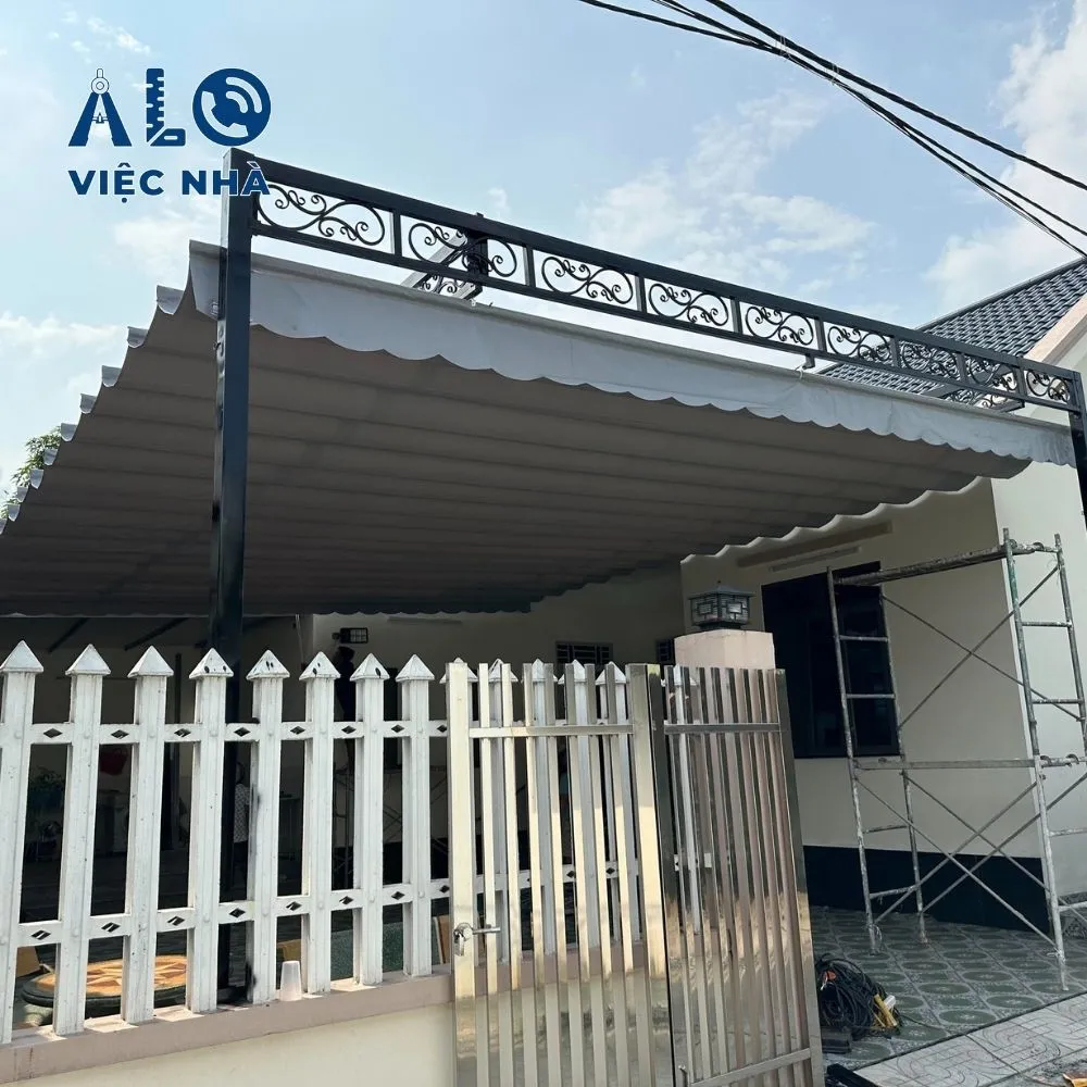 Mái che bạt kéo MCBK2 2 Mái che bạt kéo MCBK2 mẫu 1