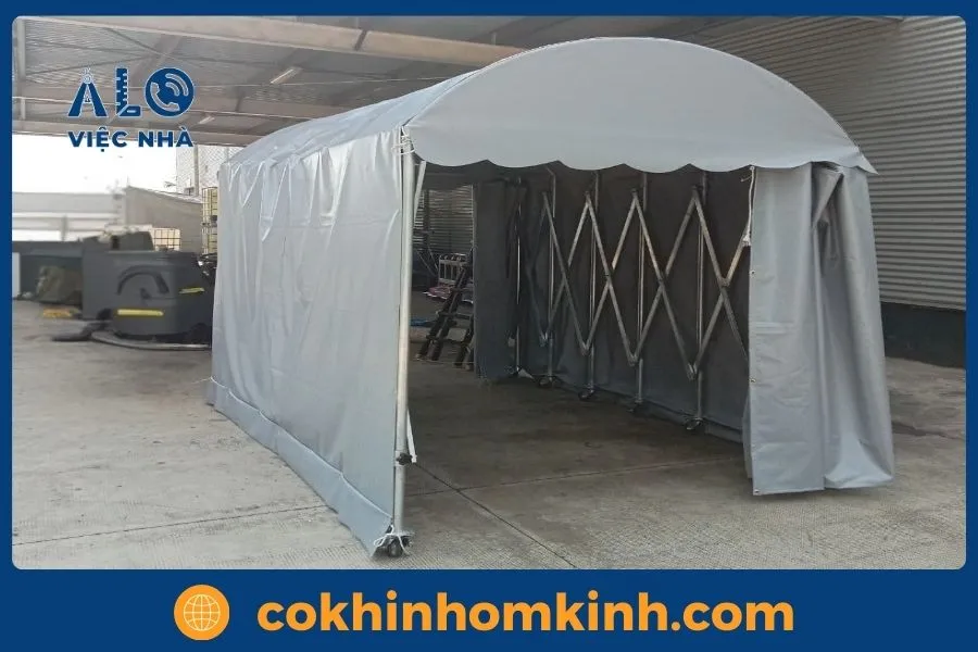 Công ty thi công mái che di động uy tín, giá rẻ nhất hiện nay