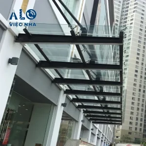 Mái che kính cường lực MCKCL1 mẫu 1