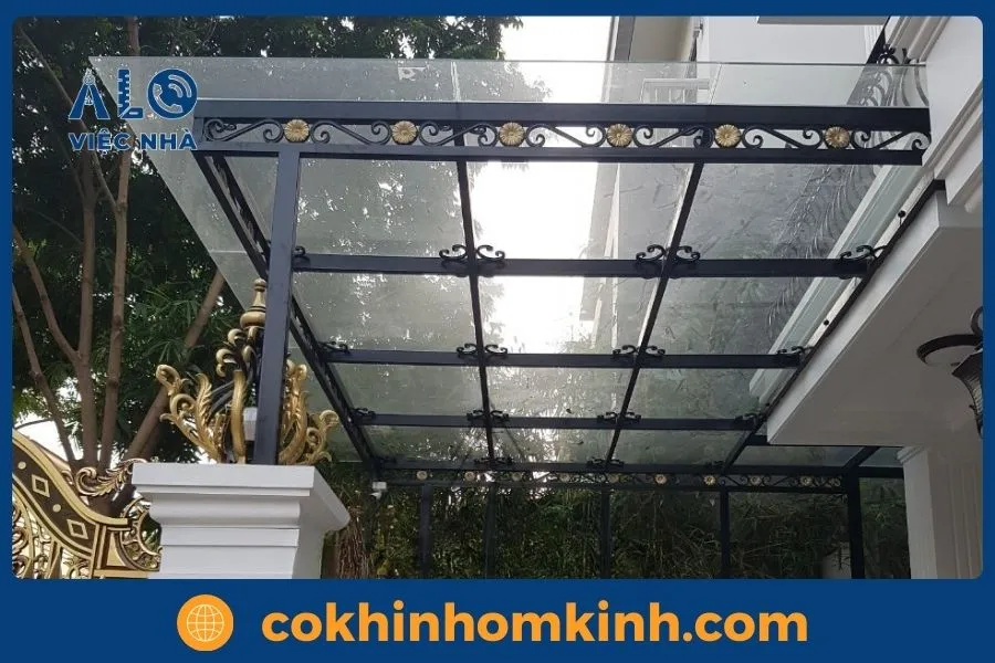 Điểm nổi bật của Mái che kính cường lực