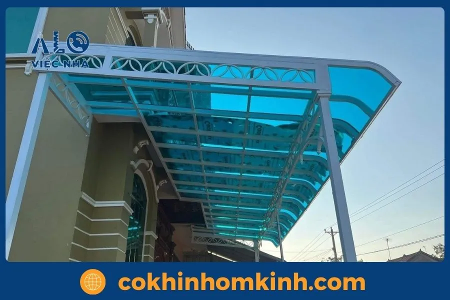 Phân loại mái che poly phổ biến