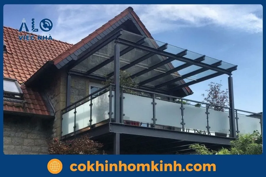 Điểm nổi bật của mái che sân thượng