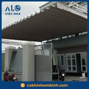 Mái che xếp MCX1 mẫu 3