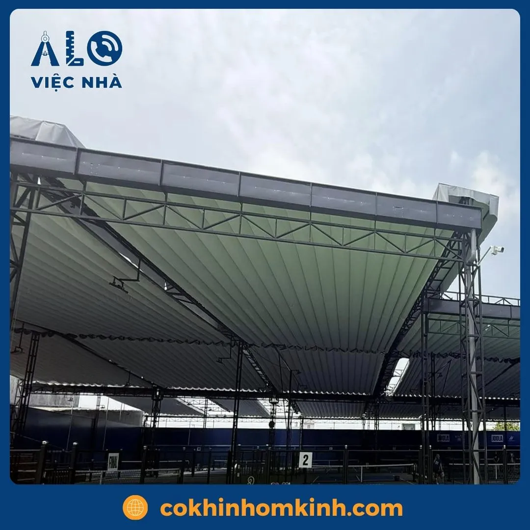 Mái che xếp MCX3 9 Mái che xếp MCX3 mẫu 3