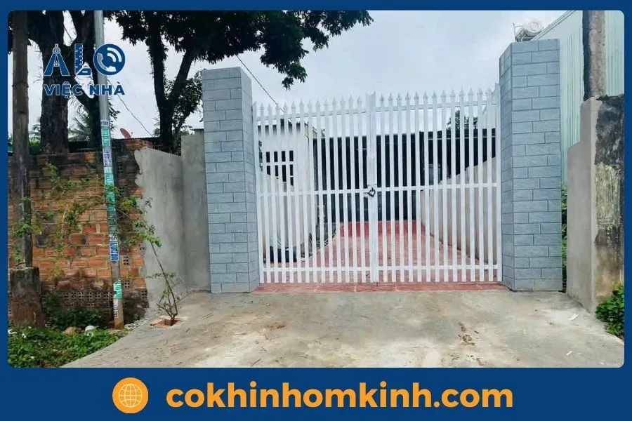 99+ Mẫu cửa cổng sắt 2 cánh đẹp đơn giản 10 Mẫu cửa cổng sắt 2 cánh đẹp đơn giản mẫu 5