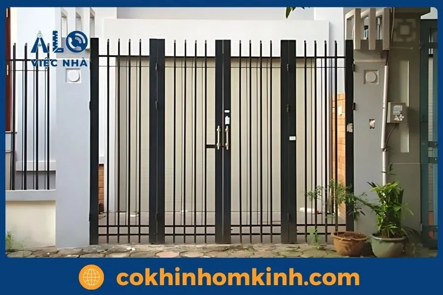 75+ Mẫu Cửa Sắt hộp 4 Cánh Đẹp, Sang Trọng 7 Cửa sắt hộp 4 cánh mẫu 4