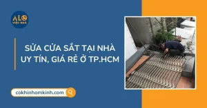 Sửa cửa sắt tại nhà – Uy tín, giá rẻ ở TP.HCM