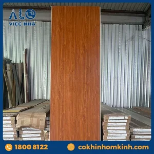 Tấm nhựa ốp tường giả gỗ OG1 6 tam nhua op tuong gia go OG1 2