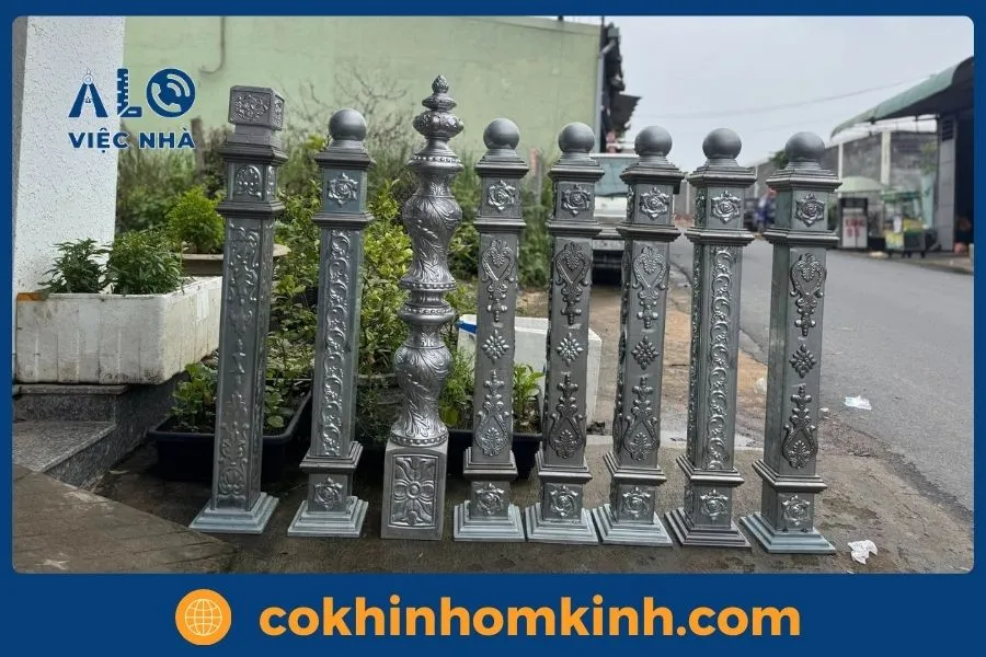 Trụ Cầu Thang Sắt Đẹp