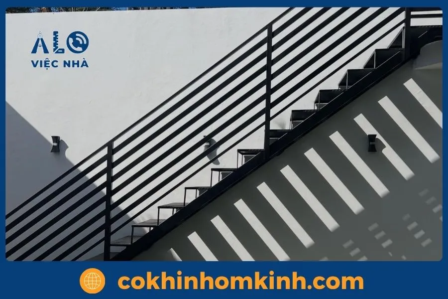 Mẹo để đảm bảo an toàn & thẩm mỹ (tiết kiệm khe hở, khoảng cách trụ)