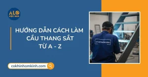 Cách làm cầu thang sắt chi tiết – từ A đến Z