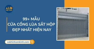 99+ Mẫu cửa cổng lùa sắt hộp Sang Trọng, Đẳng Cấp nhất