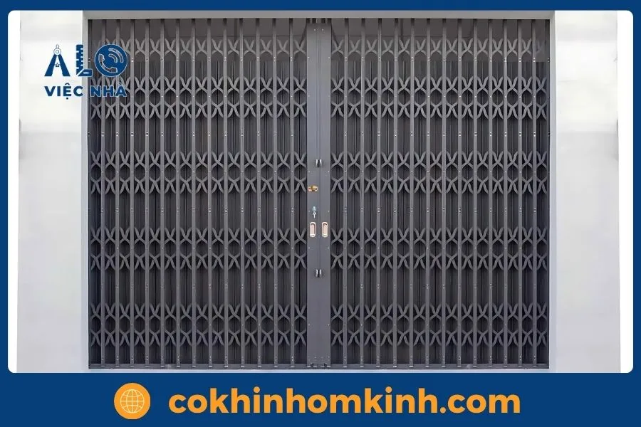 Dịch vụ thi công cửa sắt kéo uy tín tại TP.HCM & Các tỉnh lân cận 3 Các loại cửa sắt kéo phổ biến