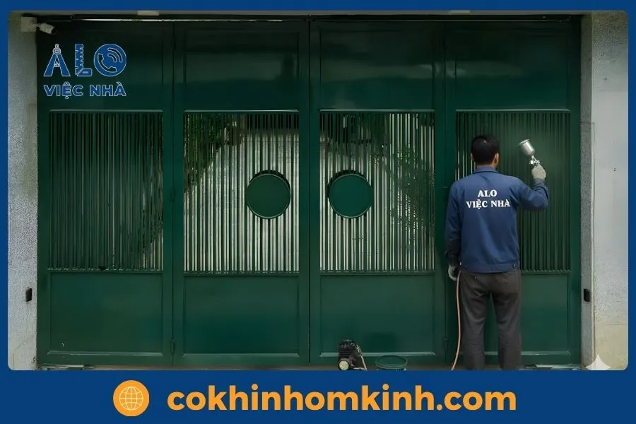 Những Màu Sơn Cửa Sắt Đẹp, Hiện Đại & Hợp Phong Thủy 1 Những màu sơn cửa sắt đẹp