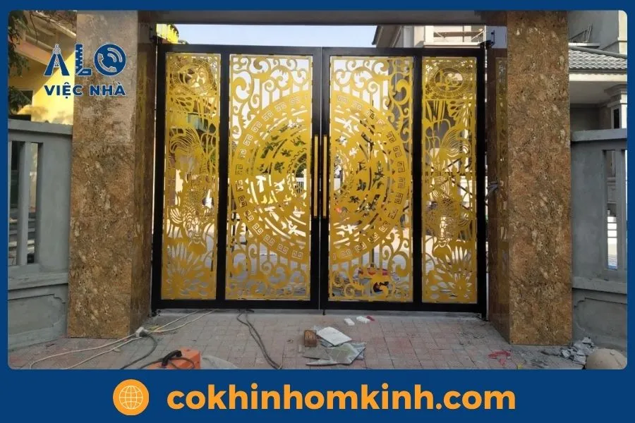 Những Màu Sơn Cửa Sắt Đẹp, Hiện Đại & Hợp Phong Thủy 4 Nhóm màu Hiện đại – Tạo điểm nhấn ấn tượng