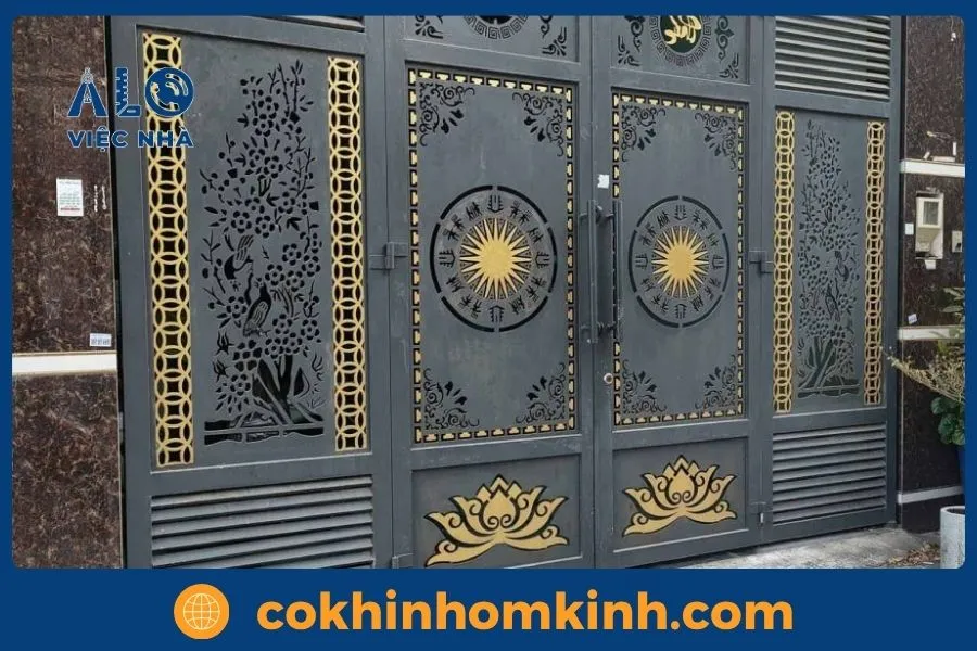 Những Màu Sơn Cửa Sắt Đẹp, Hiện Đại & Hợp Phong Thủy 5 Nhóm màu Hiệu ứng đặc biệt – Sang trọng và đẳng cấp