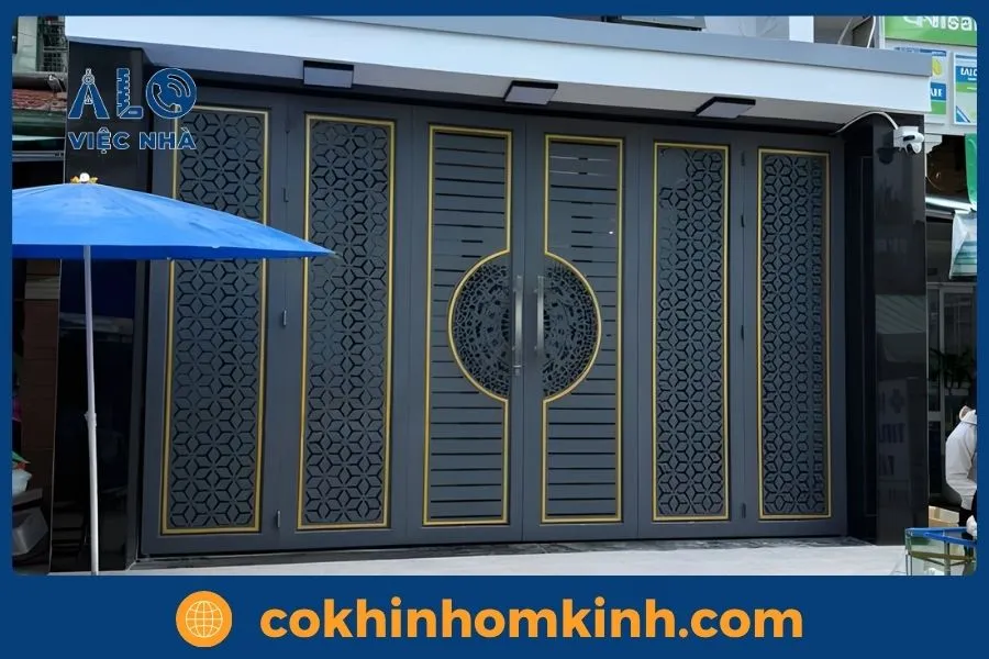 Những Màu Sơn Cửa Sắt Đẹp, Hiện Đại & Hợp Phong Thủy 7 Chọn màu sơn cửa sắt hợp phong thủy, hút tài lộc