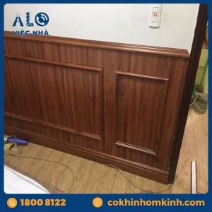 Tấm nhựa ốp tường giả gỗ OG3 mẫu 2