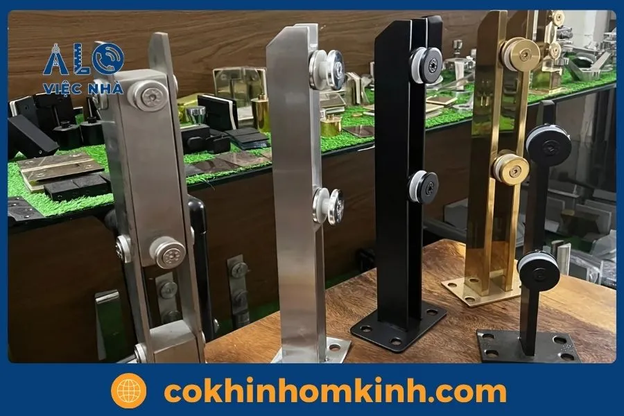 Quy trình làm trụ cầu thang kính