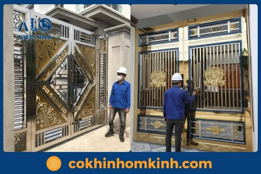 Những lý do nên chọn Alo Việc Nhà thi công lắp đặt cửa inox